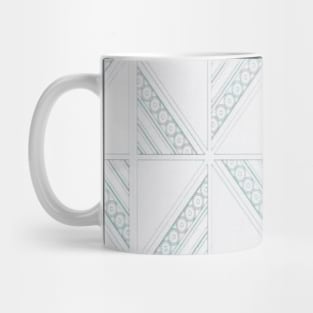Hmong Tribal "Fan Blade" Pattern – Plai Jao (Thief Pattern) Mug